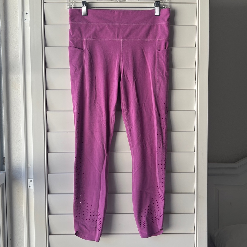 Athleta Magenta Performance Leggings